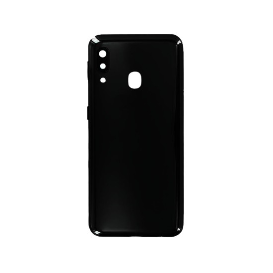 Back Cover+Camera Lens Samsung Galaxy A20e/A202 Black Back Cover+Camera Lens Samsung Galaxy A20e/A202 Black